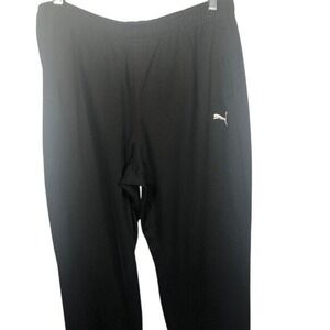 PUMA Men's Training Pants Black Size Large